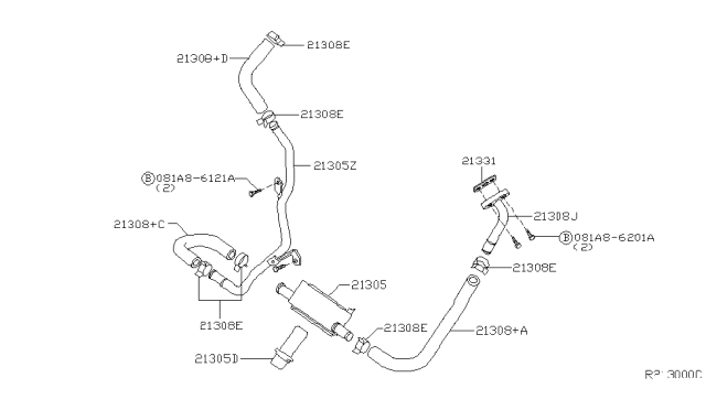 2005 Infiniti QX56 Oil Cooler Diagram