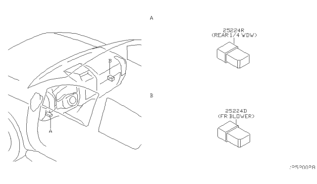 2004 Infiniti QX56 Relay Diagram 4