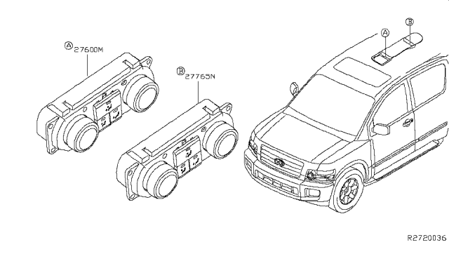 2007 Infiniti QX56 Control Unit Diagram 3