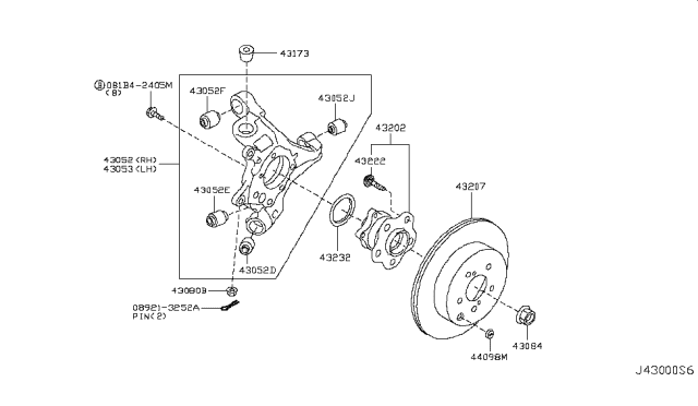 2018 Infiniti Q70 Rear Axle Diagram