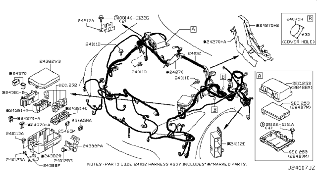 2013 Infiniti M35h Wiring Diagram 8