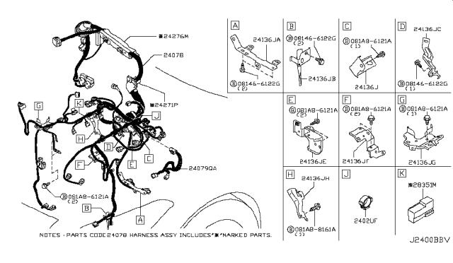 2016 Infiniti Q70 Wiring Diagram 11