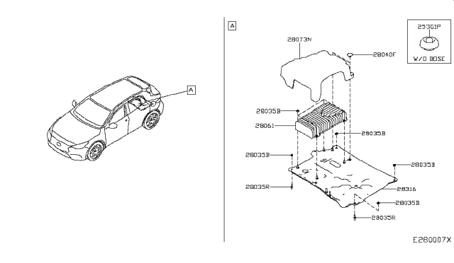 2019 Infiniti QX30 Audio & Visual Diagram 3