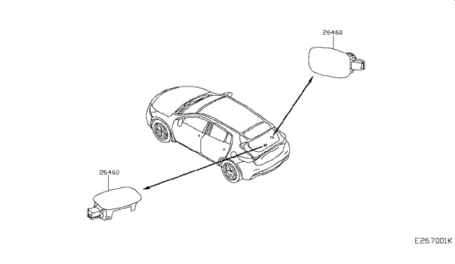 2019 Infiniti QX30 Lamps (Others) Diagram