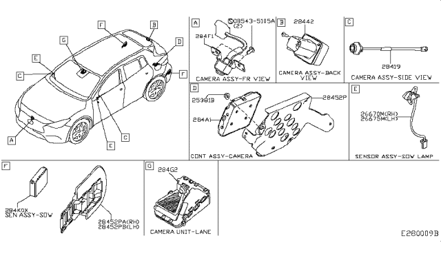 2019 Infiniti QX30 Audio & Visual Diagram 7