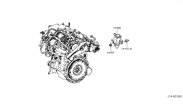 2017 Infiniti QX30 Turbo Charger Diagram 4