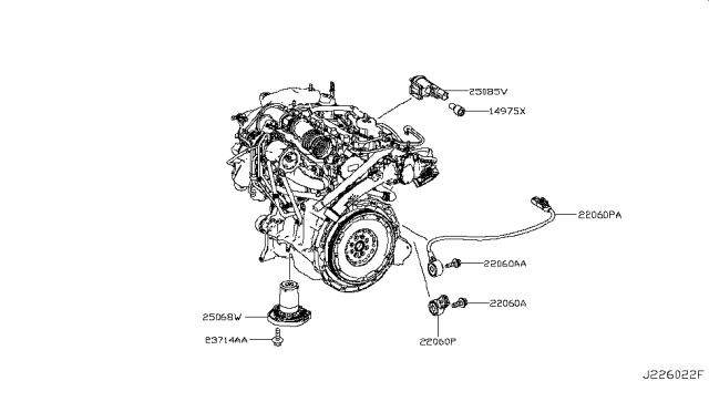 2017 Infiniti QX30 Engine Control Module Diagram 8