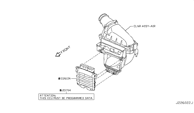 2017 Infiniti QX30 Engine Control Module Diagram 4