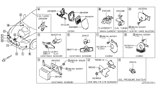 2017 Infiniti Q60 Electrical Unit Diagram 4