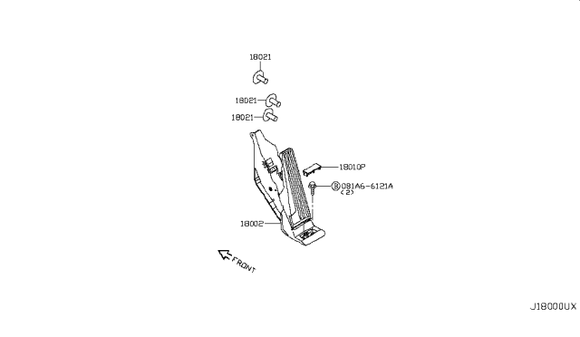 2018 Infiniti Q60 Accelerator Linkage Diagram 3