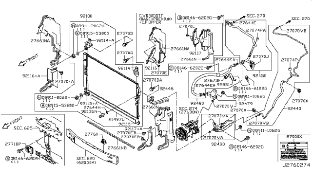 2019 Infiniti Q60 Washer Plain Diagram for 08915-53800