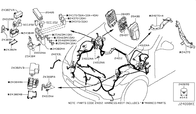 2015 Infiniti QX50 Wiring Diagram 6