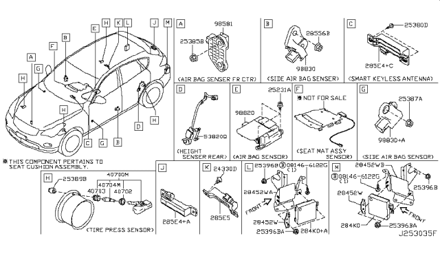 2015 Infiniti QX50 Electrical Unit Diagram 2