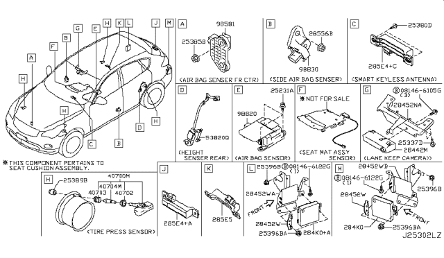 2015 Infiniti QX50 Electrical Unit Diagram 3