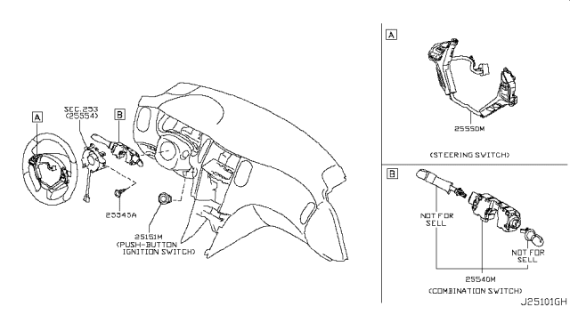 2014 Infiniti QX50 Switch Diagram 5