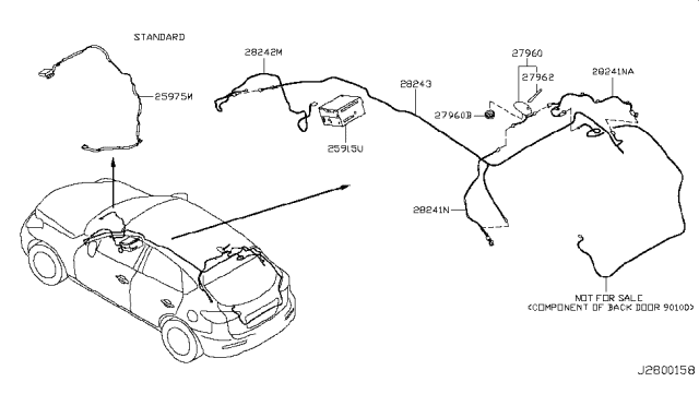 2008 Infiniti EX35 Audio & Visual Diagram 3