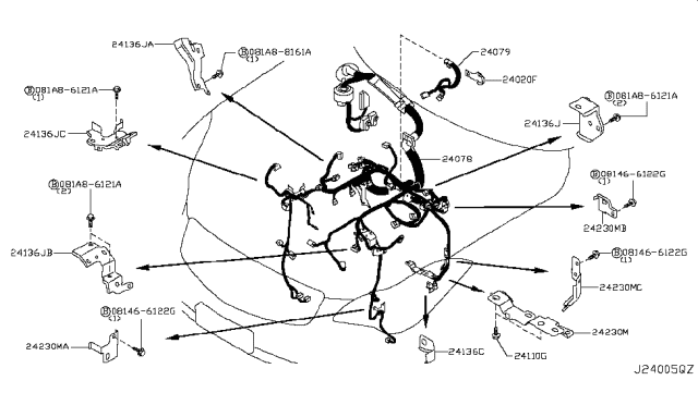 2009 Infiniti EX35 Wiring Diagram 6