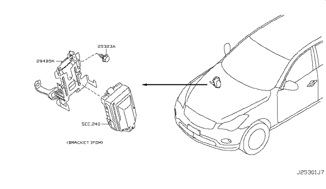 2015 Infiniti QX50 Electrical Unit Diagram 7