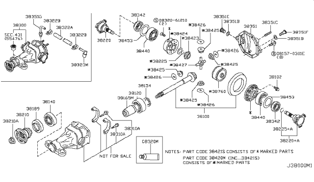 2010 Infiniti G37 Rear Final Drive Diagram 4