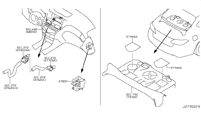 2013 Infiniti M56 Air Purifier Diagram 2