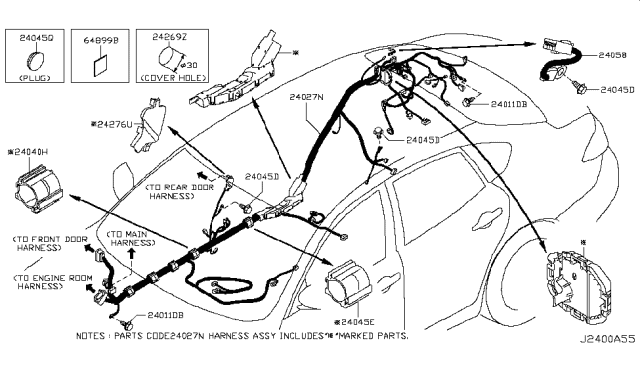 2018 Infiniti Q70 Wiring Diagram 7