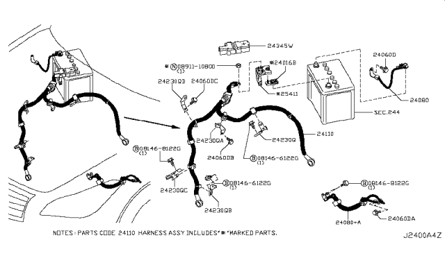 2015 Infiniti Q70 Wiring Diagram 2