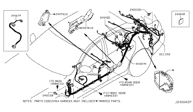 2016 Infiniti Q70L Wiring Diagram 5