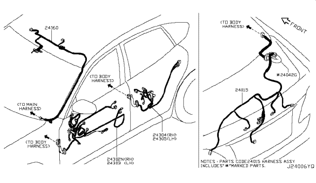 2013 Infiniti M37 Wiring Diagram 11