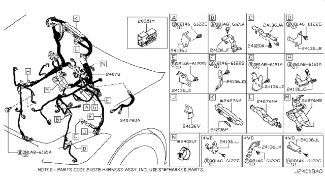 2018 Infiniti Q70L Wiring Diagram 13