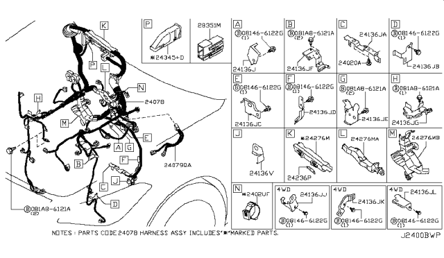 2019 Infiniti Q70L Wiring Diagram 11