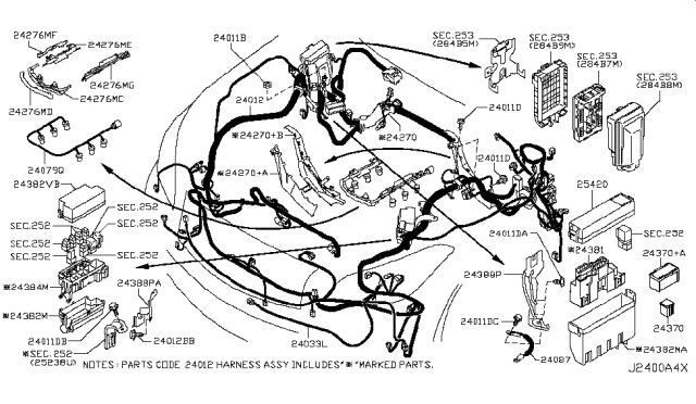 2014 Infiniti Q70 Wiring Diagram 25