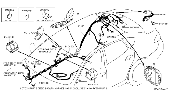 2015 Infiniti Q70L Wiring Diagram 13