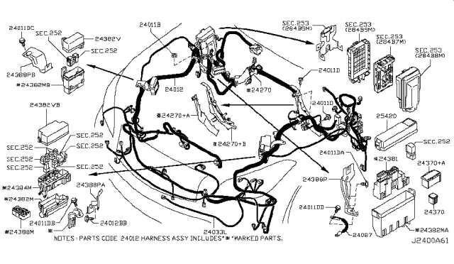 2018 Infiniti Q70L Wiring Diagram 15