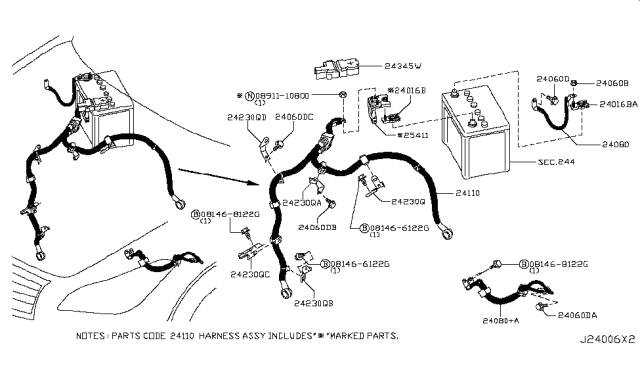 2015 Infiniti Q70 Wiring Diagram 1