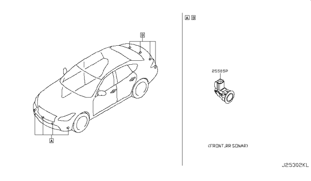 2015 Infiniti Q70 Electrical Unit Diagram 8