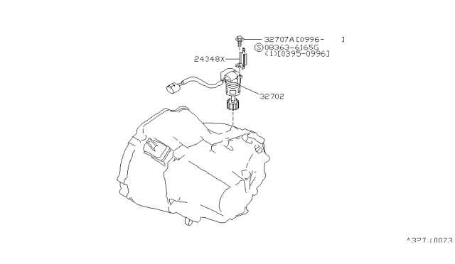 1997 Infiniti I30 Speedometer Pinion Diagram 2