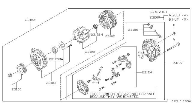1999 Infiniti I30 Alternator Diagram 1