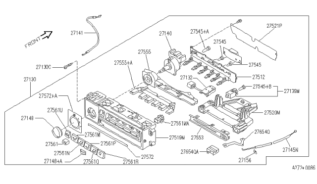 1991 Infiniti G20 Control Unit Diagram