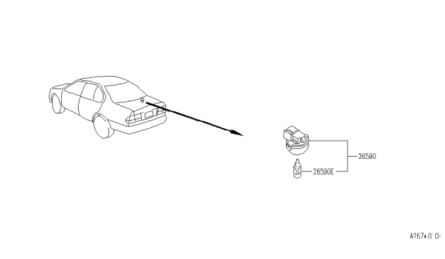 1992 Infiniti G20 Lamps (Others) Diagram