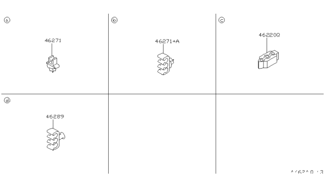 1992 Infiniti G20 Brake Piping & Control Diagram 3