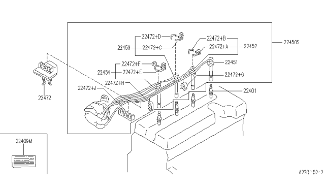 1994 Infiniti G20 Ignition System Diagram 1