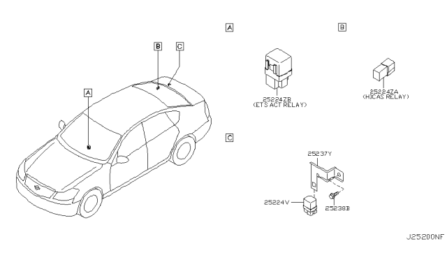 2007 Infiniti M45 Relay Diagram 4