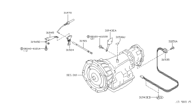 2006 Infiniti M45 Control Switch & System Diagram 2