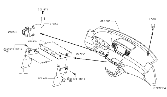 2006 Infiniti M45 Control Unit Diagram 2