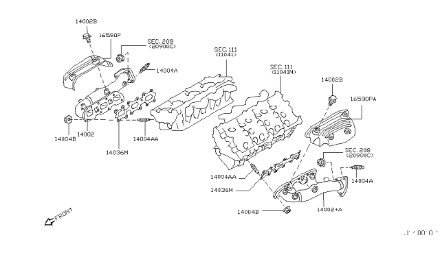 2008 Infiniti M45 Manifold Diagram 5