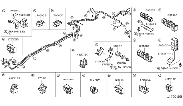 2009 Infiniti M35 Fuel Piping Diagram 3