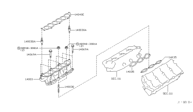 2006 Infiniti M45 Manifold Diagram 6