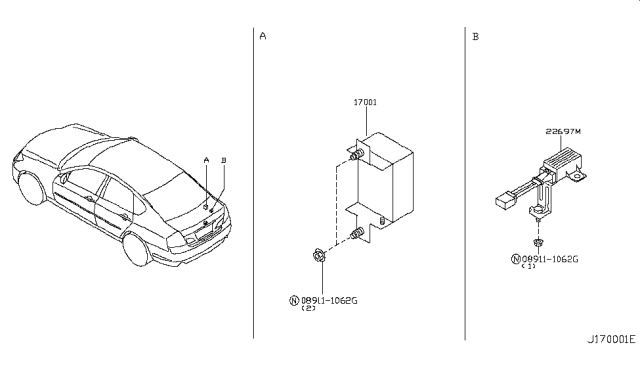 2006 Infiniti M45 Fuel Pump Diagram 2