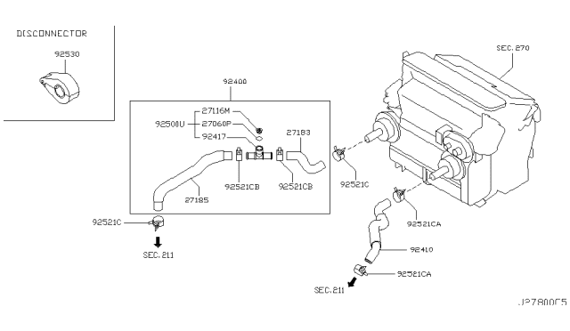 2008 Infiniti M35 Heater Piping Diagram 4