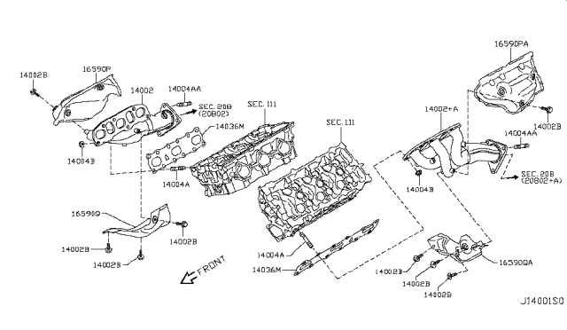 2010 Infiniti M45 Manifold Diagram 4